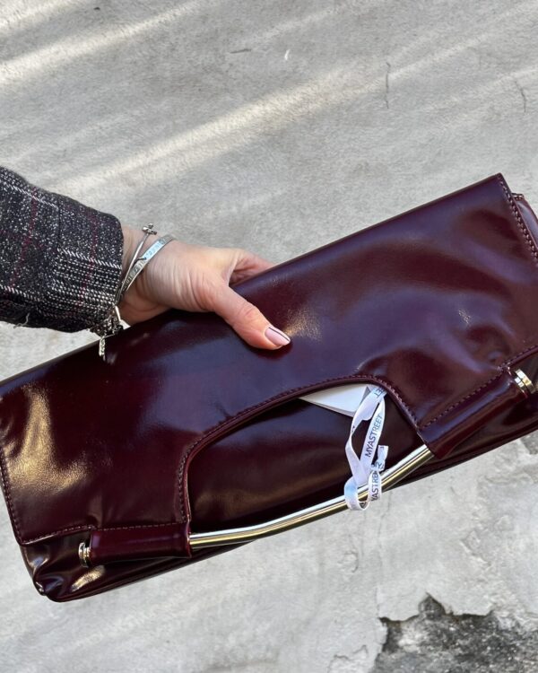 POCHETTE VINTAGE MYASTREET - BORDEAUX