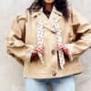 TRENCH MYASTREET CROP CON FOULARD FANTASIA