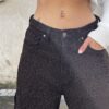 Jeans baloon maculato