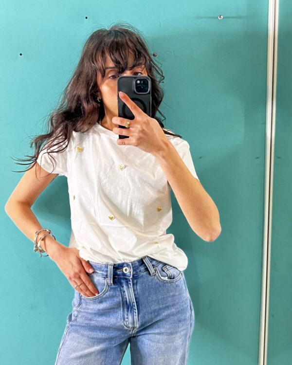 t-shirt cuori