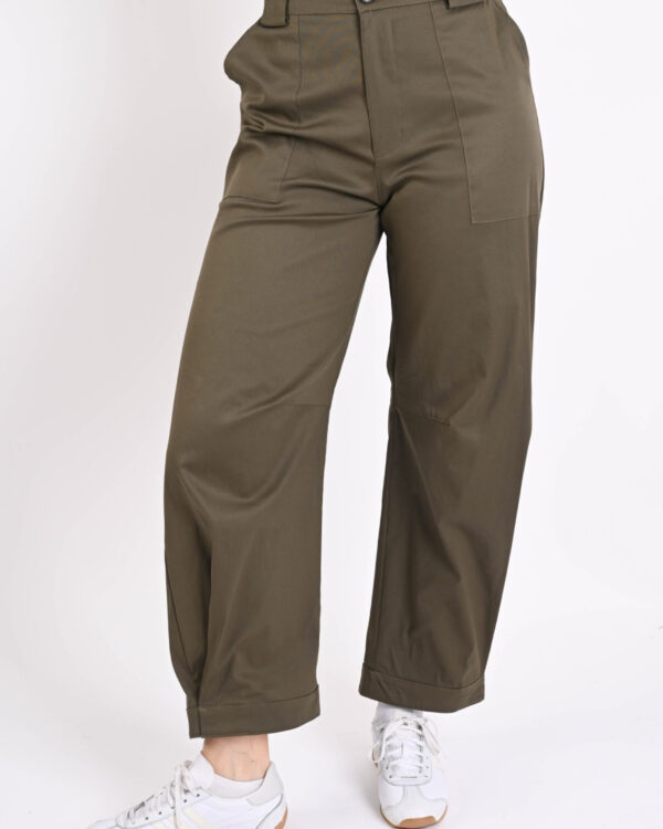 PANTALONI myastreet CON FODERA A RIGHE INTERNA