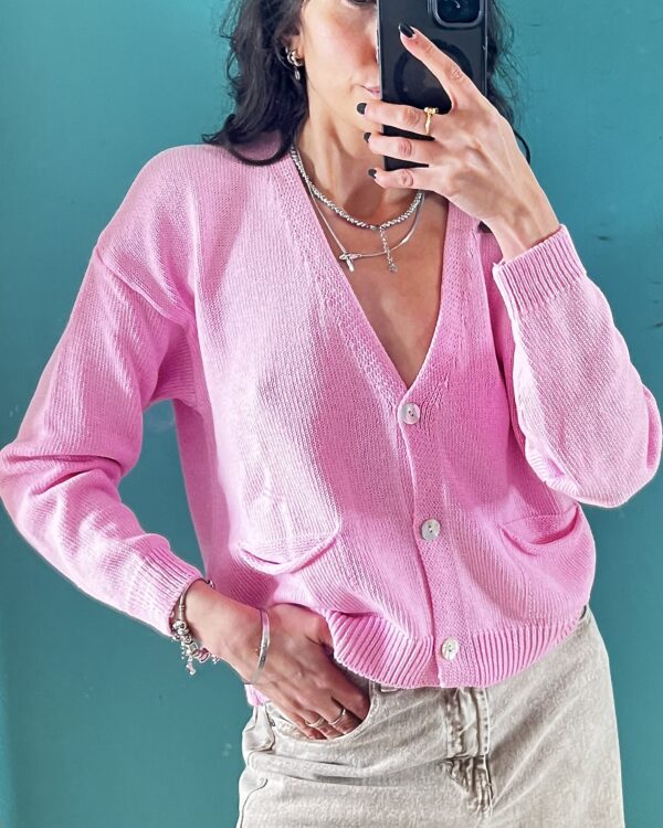 cardigan bottoni