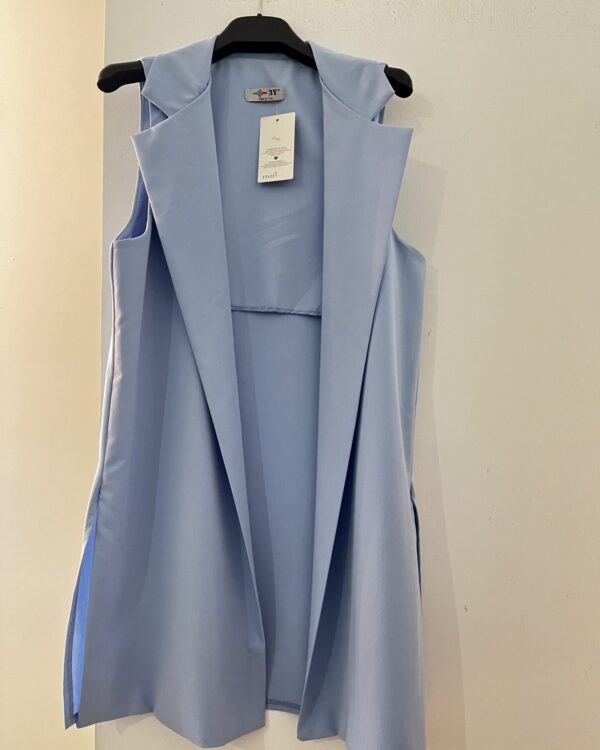 gilet celeste
